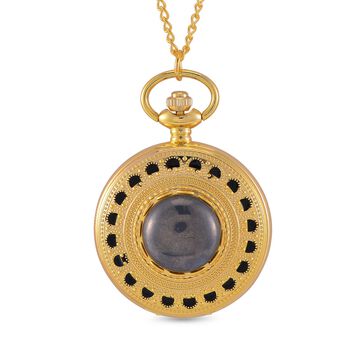 STRADA Terahertz Kettenuhr, Legierung, 91.4 cm, goldfarben, ca. 15.00 ct