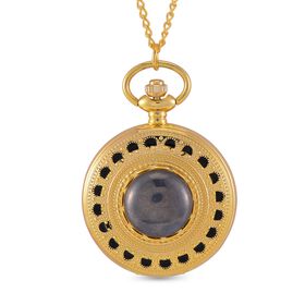 STRADA Terahertz Kettenuhr, Legierung, 91.4 cm, goldfarben, ca. 15.00 ct