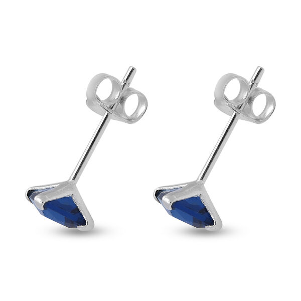 Champagner Zirkonia, Blauer Zirkonia Schmuckset   ca. 3,40 ct. image number 5