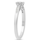 Diamant Ring 925 Silber platiniert  ca. 0,50 ct image number 3