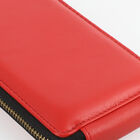100% Leder Brieftasche, RFID geschützt, Größe 17,7x2,5x10 cm, Rot image number 4