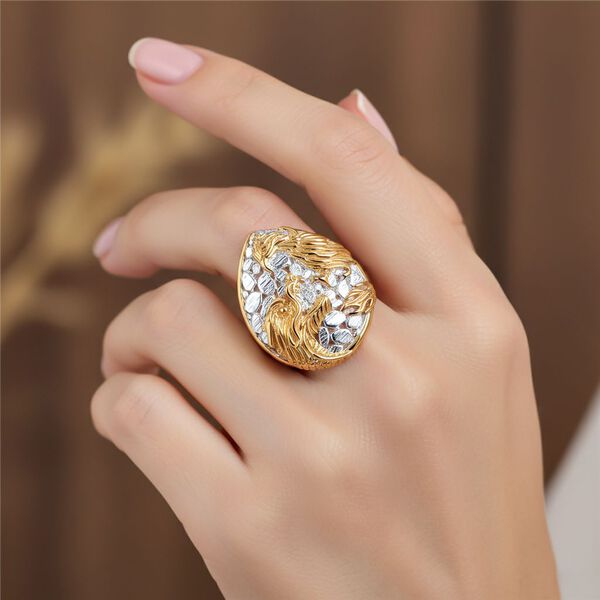 D'Joy 925 Silber Ring (Gr&ouml;&szlig;e 19.00) ca. 6,12g image number 2