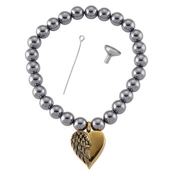 Terahertz Armband ca. Flexibles cm 316L Edelstahl gelb vergoldet ca. 80.00 ct