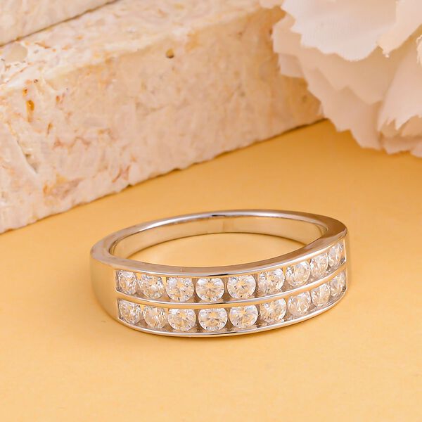 Moissanit Ring - 1,07 ct. image number 9