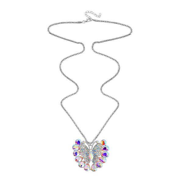 Kristall Halskette ca. 70 cm image number 5