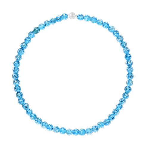 Blaues Murano-Stil Glas Halskette ca. 50 cm Standard image number 0