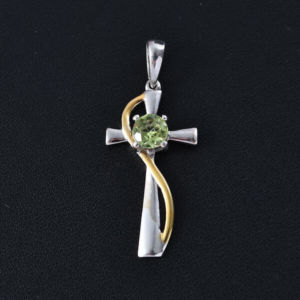 Peridot Anhänger - 0,45 ct. image number 2