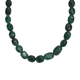 Grüne Aventurin-Halskette, 45 cm - 85 ct.