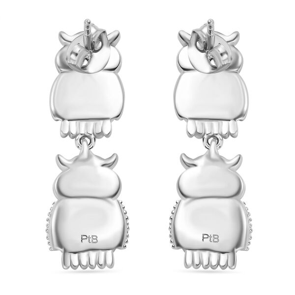 Eulen-Ohrringe im Designer-Stil image number 6