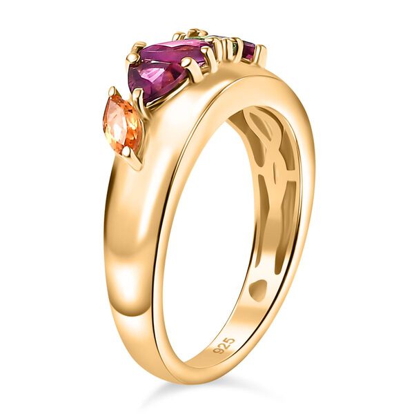 Multi-Garnet-Ring - 1,43 ct. image number 5