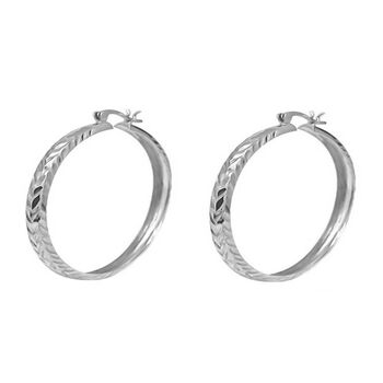 925 Silber Creolen, ca. 3,00g