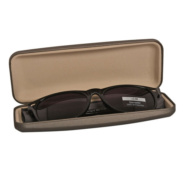 +2.00 Sonnenbrille, Blaulicht, schwarz image number 3