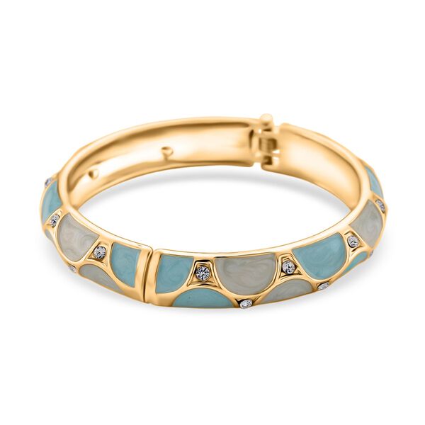 Weißer Kristall Armreif ca. 18.5 cm Standard image number 5