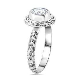 Royal Bali Kollektion- Moissanit Ring - 1,44 ct.