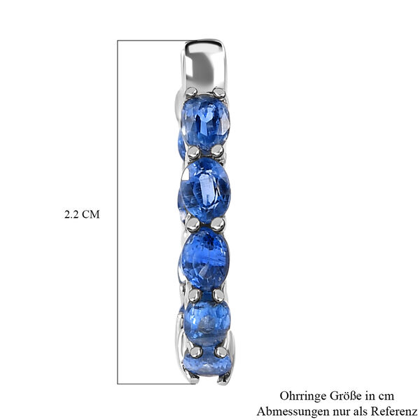 Kaschmir Kyanit-Creolen - 4,16 ct. image number 5