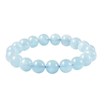 Flexibles Aquamarin-Armband, 16,5-18 cm, ca. 158,50 ct