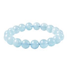 Flexibles Aquamarin-Armband, 16,5-18 cm, ca. 158,50 ct