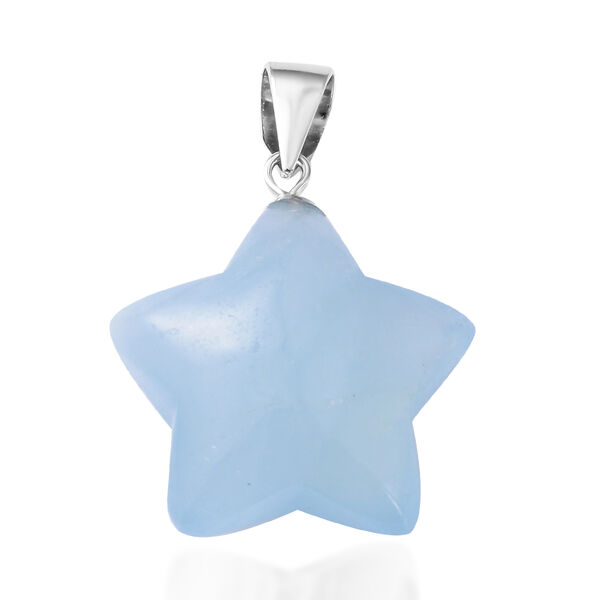 Aquamarin Anh&auml;nger 925 Silber rhodiniert ca. 7,50 ct