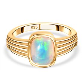 Natürlicher, äthiopischer Welo Opal-Ring - 1,50 ct.