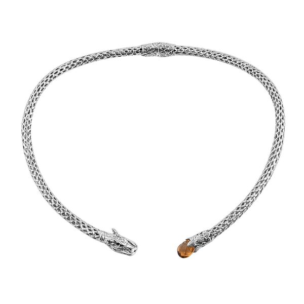 Royal Bali Kollektion- Citrin Halskette, 50 cm - 7 ct.