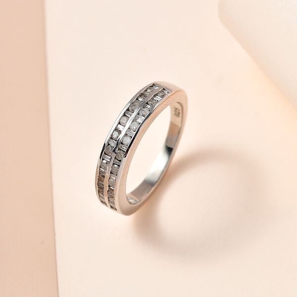 Diamant Half Eternity Ring - 0,50 ct. image number 2