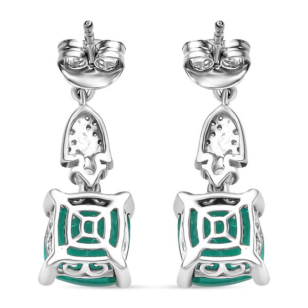 D'Joy Smaragd Triplett Quarz, Peridot und Zirkon Ohrringe - 6,66 ct. image number 5