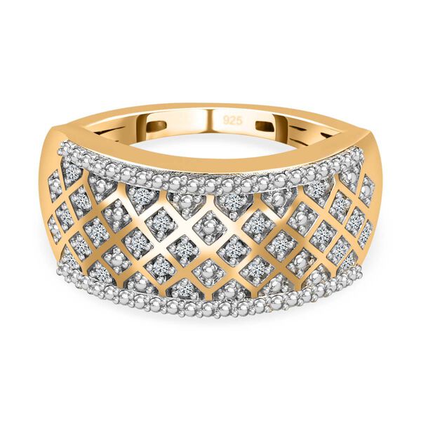 Wei&szlig;er Diamant-Ring - 0,10 ct. image number 0