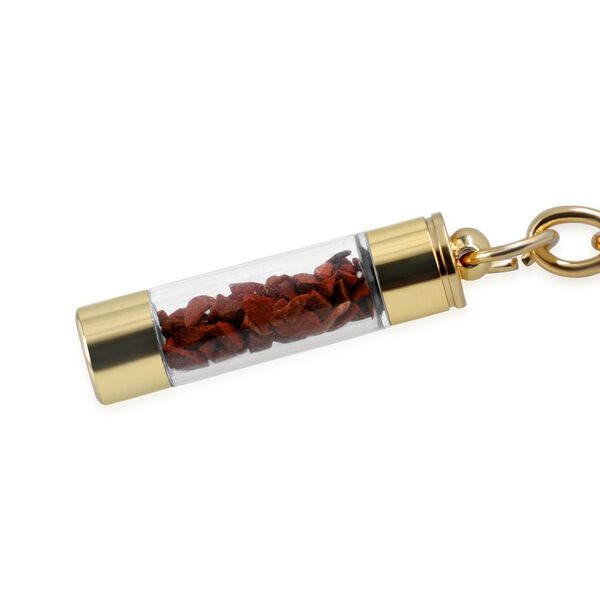 Rotes Jaspis Edelstein Stift-Set, Rot image number 7