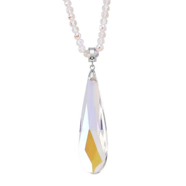 Wei&szlig;er Magie Farbe Kristall Schmuckset image number 5