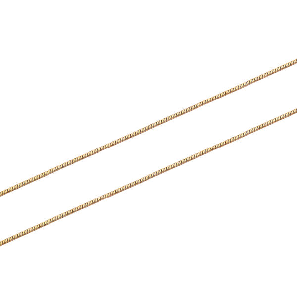 Kunststoff Perle, Wei&szlig;er Kristall Halskette, Verstellbar (ca. 50 cm - 74 cm), Gelb image number 5