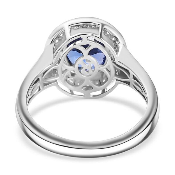 RHAPSODY AAAA Tansanit und VA EF Diamant Ring in 950 Platin - 2,26 ct. image number 6