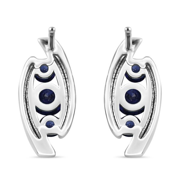 Blaue Zirkonia-Ohrringe - 2,23 ct. image number 3