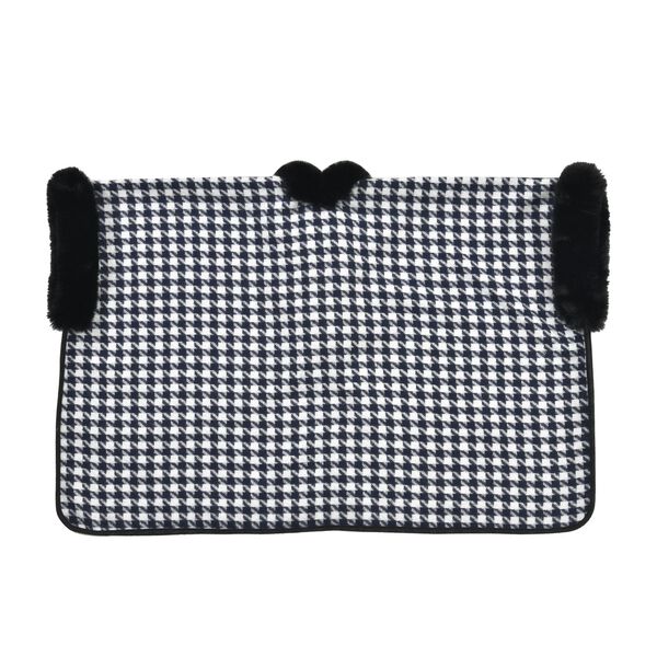 LA MAREY - Kunstpelz-Kimono, Schwarz image number 2