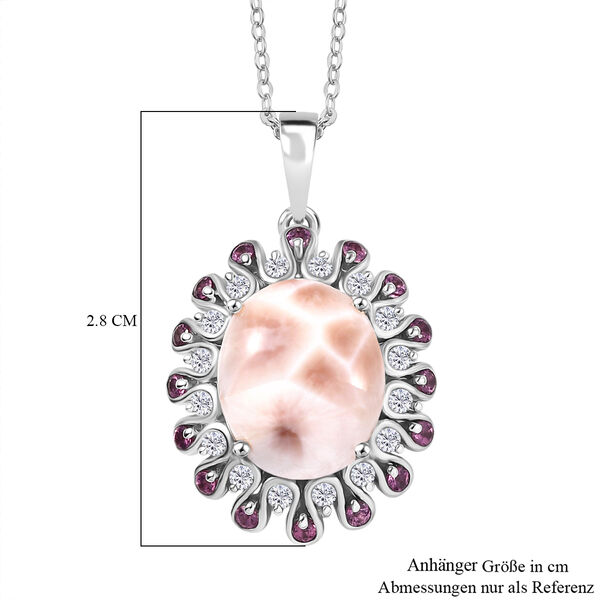 Djoy AA Natrolith, Weißer Zirkon Schmuckset 925 Silber rhodiniert ca. 6.26 ct image number 7