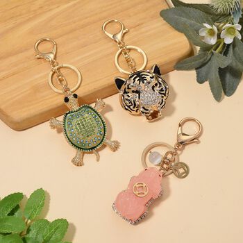 Erstellt wei&szlig;es Katzenaugen, Pinkes Resin Schmuckset Legierung emailliert, Legierung Std Gelb