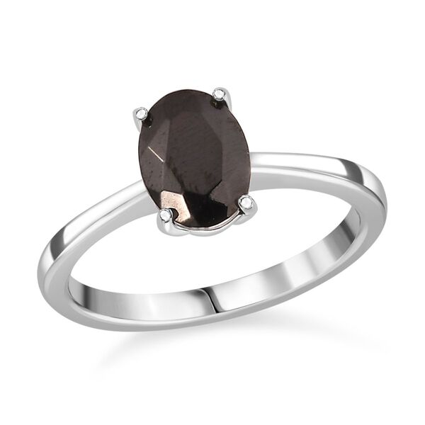 Shungit Ring - 0,77 ct. image number 4