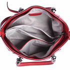 Crossbody-Tasche aus 100% Leder, Rot image number 5