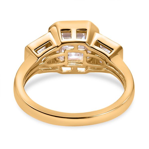 Trilogie Moissanit Ring - 2,37 ct. image number 5