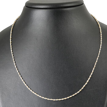 Italienische Schlangen Pyramidenform Design Halskette, 925 Silber vergoldet und platiniert, bicolor, ca. 43 cm + 5 cm Extender, ca. 4,53g