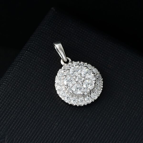 J Francis gefertigt mit SWAROVSKI- Swarovski Zirkonia Anhänger image number 2