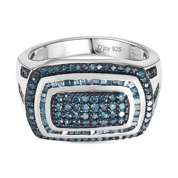 D'Joy blauer Diamant Ring - 0,99 ct. image number 0