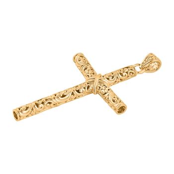 925 Silber Gelbgold Vermeil Anh&auml;nger 5,99g