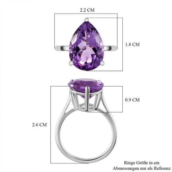 Rose De France Amethyst-Ring - 7,73 ct. image number 7