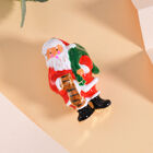 Emaillierte Brosche, Weihnachtsmann image number 1