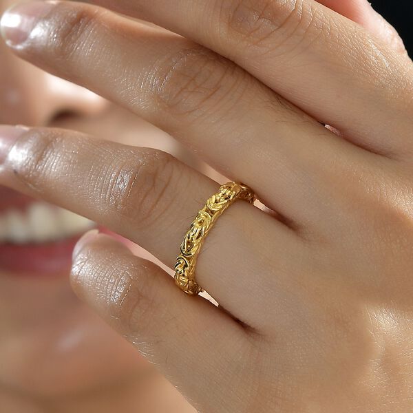 Ring, 925 Silber 750 Gelbgold Vermeil image number 2