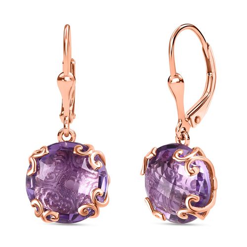 Rose De France Amethyst Ohrringe - 11,57 ct. image number 0