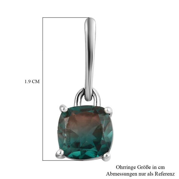Aqua Terra Costa Quarz Solit&auml;r-Ohrh&auml;nger in Silber, 3,34 ct. image number 5