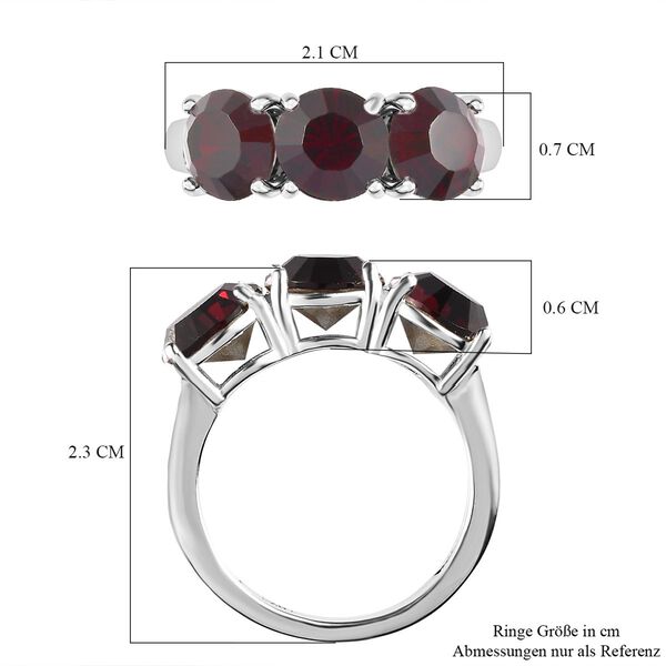 Granat Kristall Ring - 3,79 ct. image number 7