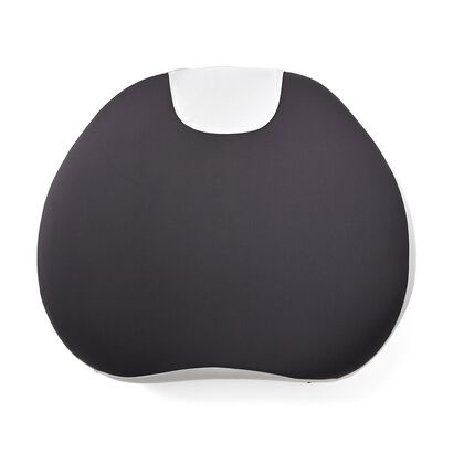 Memory-Foam-R&uuml;ckenkissen mit ergonomischem Design, vakuumverpackt, 40x34.5x15, Grau