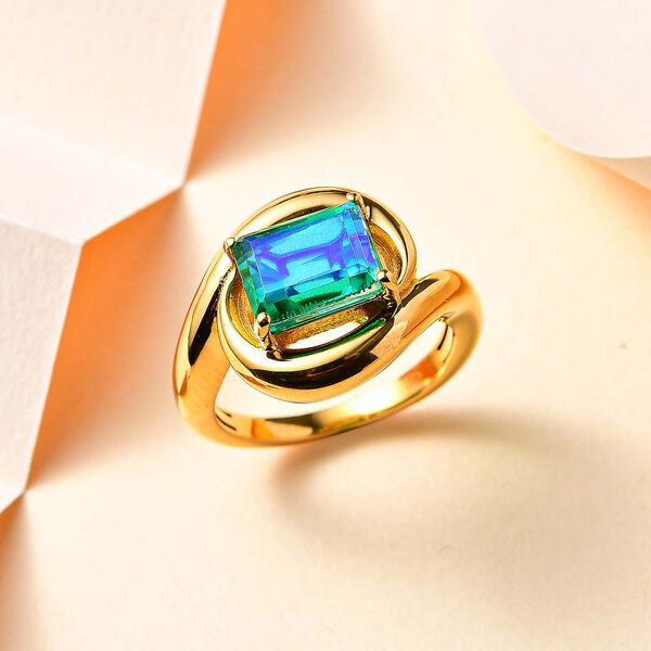 Pfau Triplett Quarz Ring - 2,92 ct. image number 2